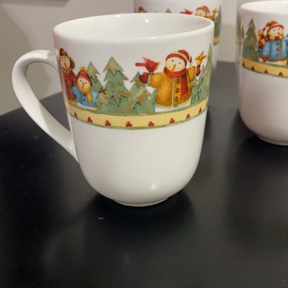 4 Snowman Christmas Coffee cups ☃️ - Picture 4 of 10